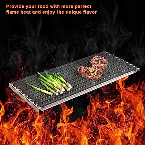 Cooking Grid Grates and Emitter Plates Replacement Parts for Charbroil TRU