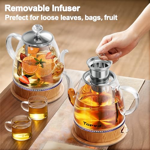 1L Glass Electric Kettle