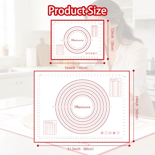 Silicone Baking Mats Set of 2