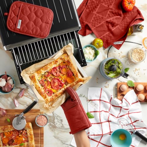 Quilted Cotton Oven Mitt