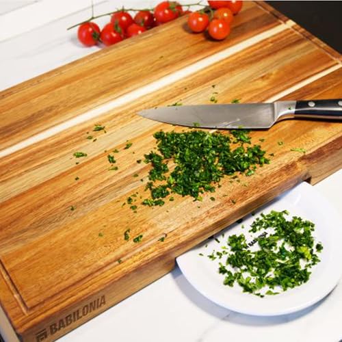 Acacia Wood Cutting Board for Kitchen