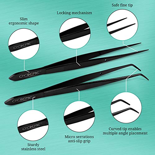 Stainless Steel Kitchen Tweezer Tongs