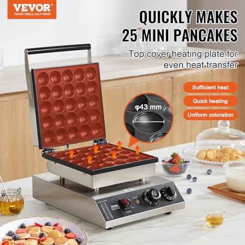 Mini Dutch Pancake Maker (25 Count)