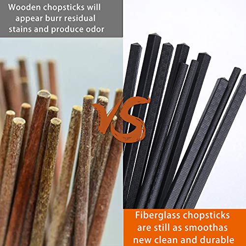 10 Pairs Fiberglass Chopsticks (20 Count)