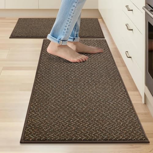 Kitchen Rugs Set of 2 Non (10.67 Sq Ft)