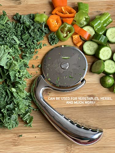 Pizza Cutter Wheel by Midnight Slice
