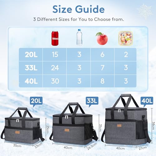 Cooler Bag 50 Cans Collapsible
