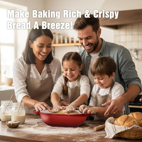 2.5 QT Enameled Cast Iron Sourdough Bread Oven
