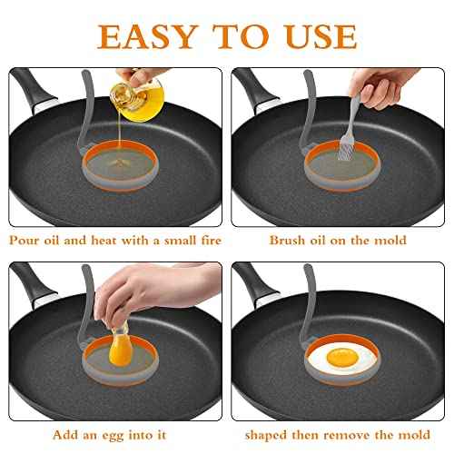 Silicone Egg Rings for Frying Egg