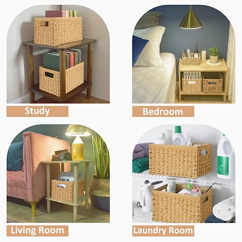 Wicker Storage Baskets (2 Count)