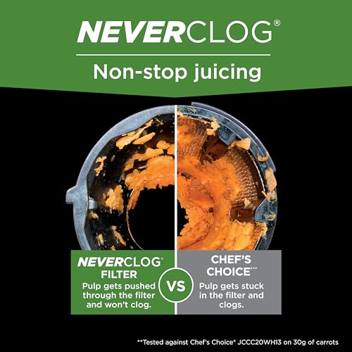 NeverClog Cold Press Juicer