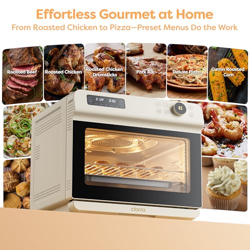 12-in-1 Countertop Steam Oven with Air Fryer, 25.4QT Nosh Oven Pro