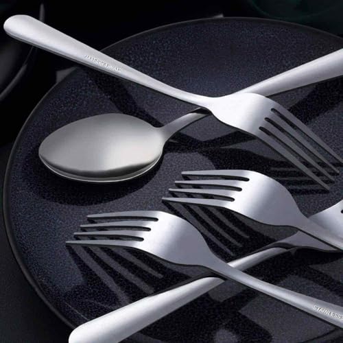 36 Pieces Tea Spoons Set Silverware (36 Count)
