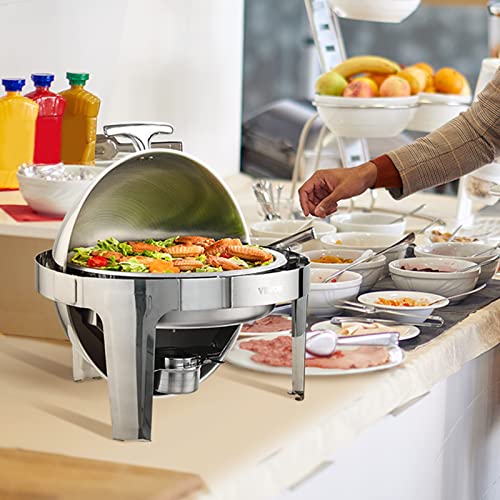 Roll Top Chafing Dish Buffet Set
