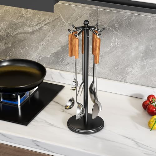 Kitchen Countertop Rotating Utensil Holder