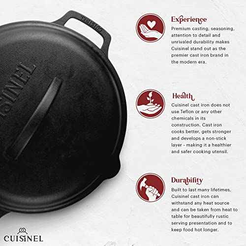 Cast Iron Skillet with Cast Iron Lid