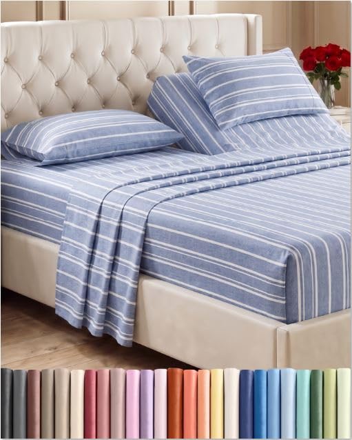 Flex Top Split Head King 4 Piece Sheet Set
