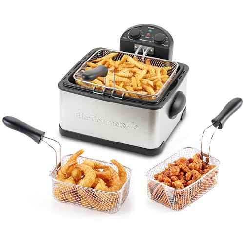 4.5Qt Immersion Deep Fryer (3 Count)