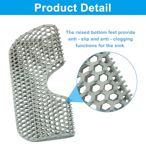 2 Pack Non Slip Kitchen Sink Mats