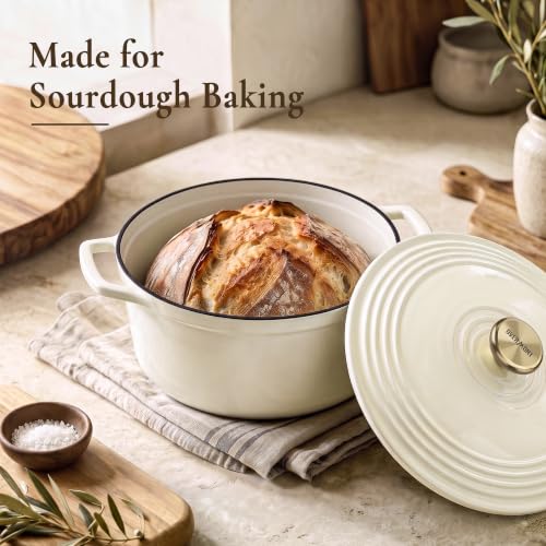 Enameled Cast Iron Dutch Oven