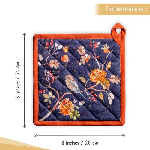 Pot Holders 100% Cotton Potholders (2 Count)