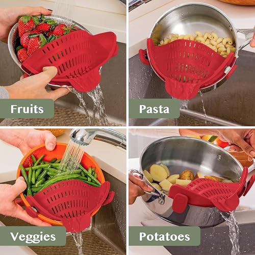 Snap N Strain Silicone Pot Strainer