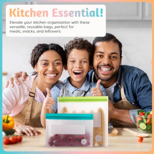 Reusable Food Storage Bags (10 Count)