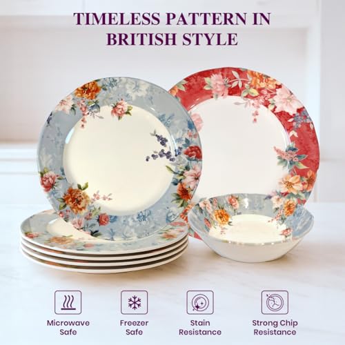 12 Piece Porcelain Dinnerware Set for 4