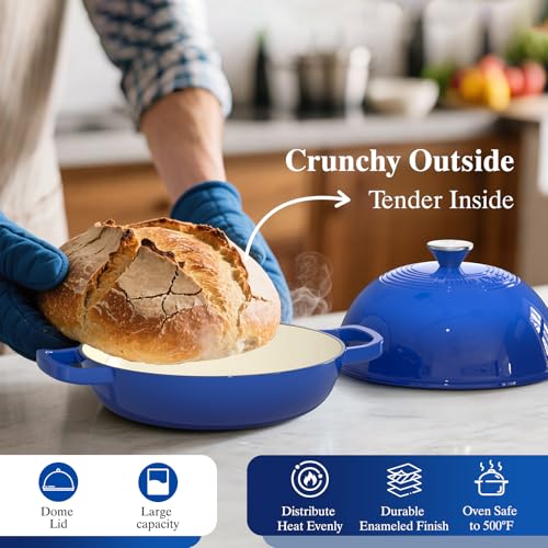 Enamelled Cast Iron Dutch Oven Pot