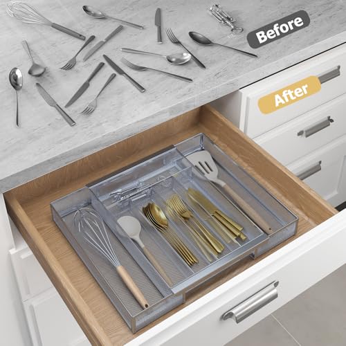 Silverware Organizer Metal Mesh