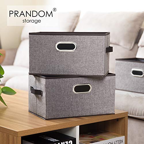 Fodable Storage Baskets for Closet [5 (5 Count)