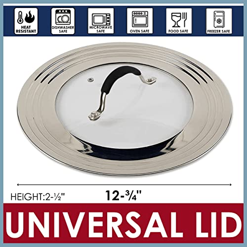 Stainless Steel Universal Lid for Pots