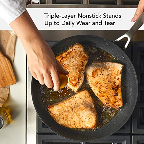 Induction Nonstick Frying Pan with Lid