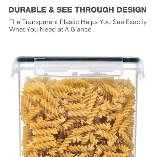 Large Food Storage Containers with Lids Airtight 6.5L (2 Count)