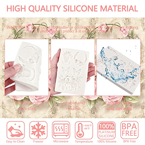 Rose Fondant Molds