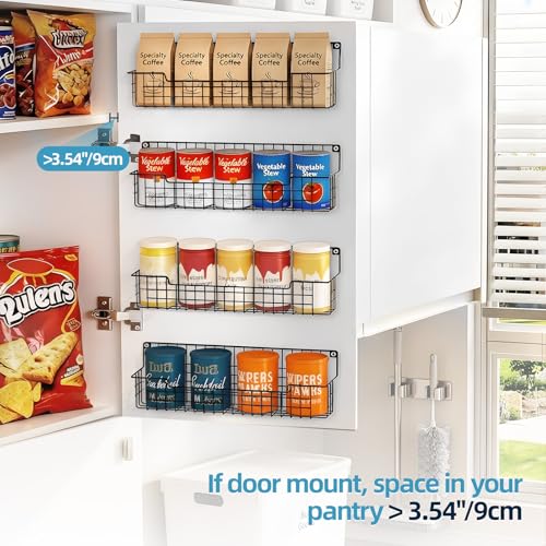 Spice Rack Wall Mount (4 Count)
