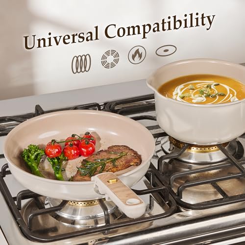 Ceramic Pots and Pans Set