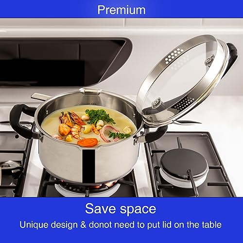 Stainless Steel Cookware Pasta Pot by Cyrder
