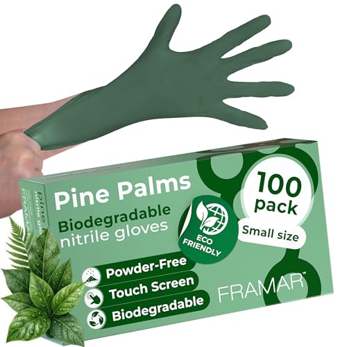 Green Gloves Disposable Latex Free