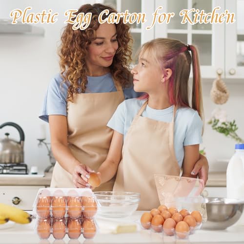 60Pack Duck Egg Cartons Cheap Bulk 1 Dozen Jumbo Egg Cartons (60 Count)