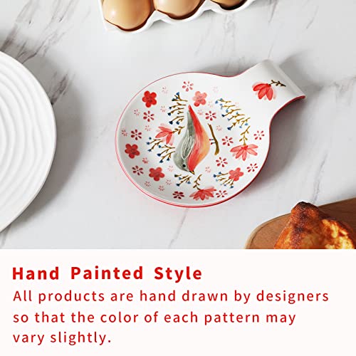 Hand Painted Spoon Rest