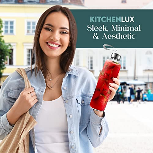 32 oz Glass Water Bottle Set of 12 (12 Count)