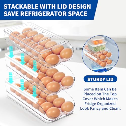 Egg Holder for Fridge (3 Count)