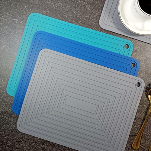Silicone Trivets Mats Set for Dishes (2 Count)