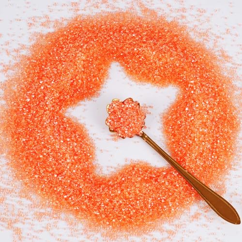 Orange Sanding Sugar Sprinkles (3.2 Ounce)