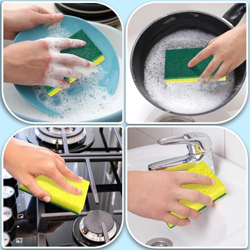 24 Pack Heavy Duty Scrub Sponges