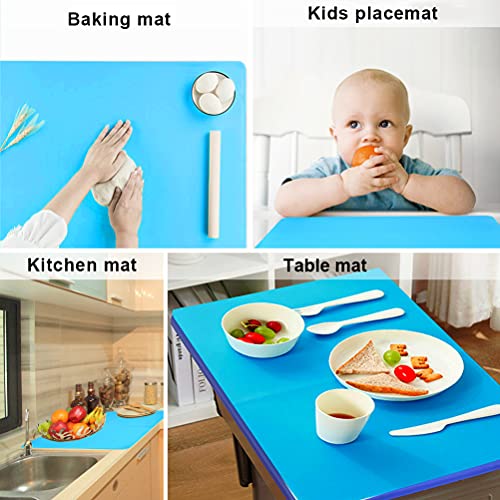Extra Large Silicone Craft Mat for Kids