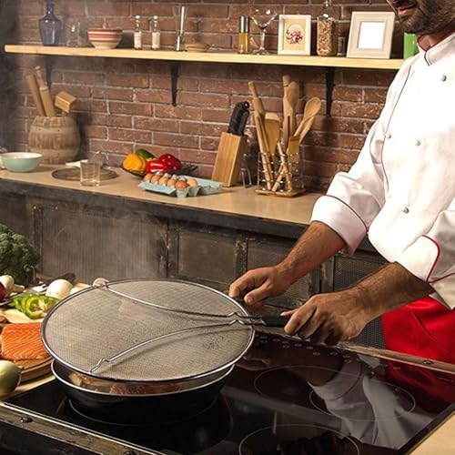 Grease Splatter Screen for Frying Pan 13 inch