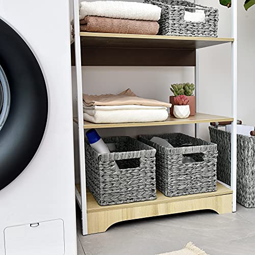 Wicker Storage Baskets for Organizing (2 Count)
