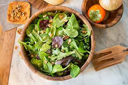 Acacia Wood Salad Bowl